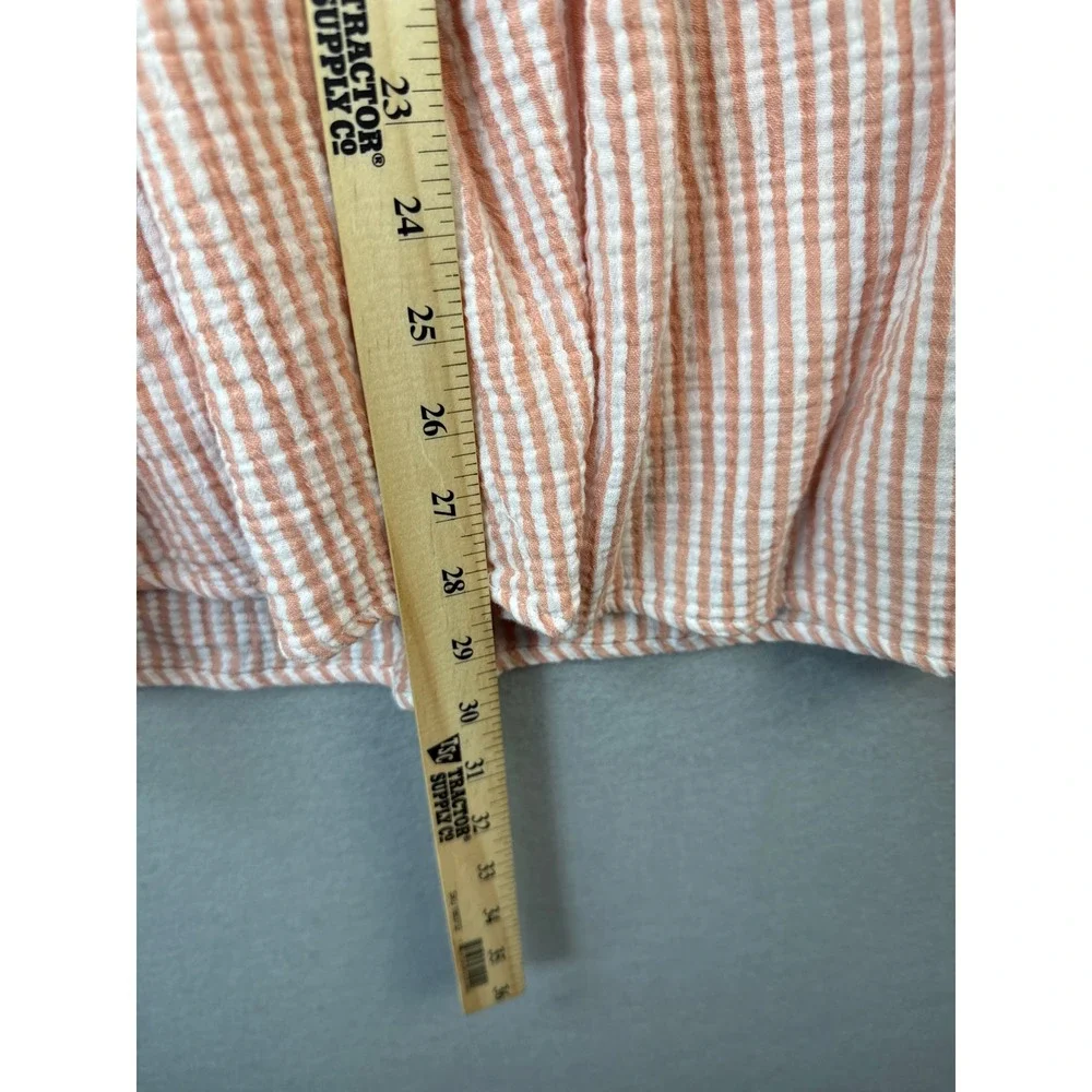 MINKPINK Striped Mini Dress Puff Sleeve Tiered‎ Casual Cute XS Babydoll Milkmaid